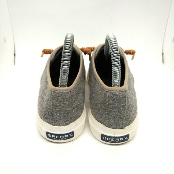 Sperry Top Sider Cliffside Wool Platform Sneakers Shoes Women's Size 6.5 Grey - Picture 4 of 8
